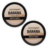 Pack of 2 City Color Banana Powder Matte Finish