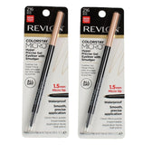 Pack of 2 Revlon Colorstay Micro Hyper Precise Gel Eyeliner with Smudger, Beige 216