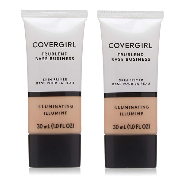 Pack of 2 CoverGirl Trublend Base Business Skin Primer, Illuminating