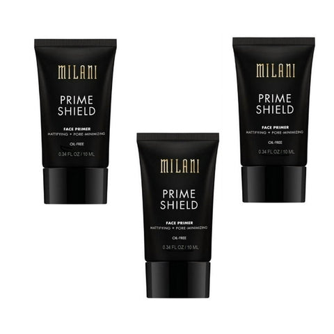 Pack of 3 Milani Prime Shield Face Primer, 901 , Travel Size