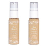 Pack of 2 Hard Candy Just Face It One Step Foundation, Light Beige 834