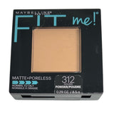 Maybelline New York Fit Me Matte + Poreless Pressed Face Powder, Golden 312