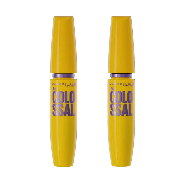 Pack of 2 Maybelline New York the Colossal Washable Mascara, Classic Black 231
