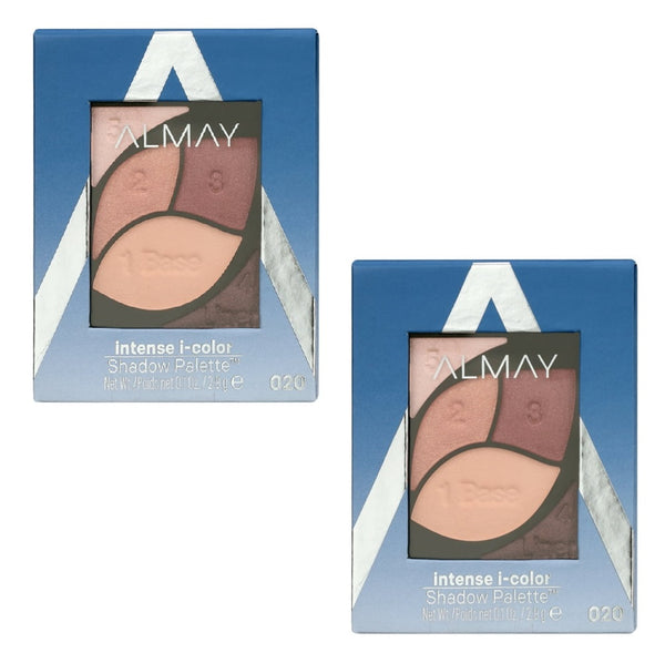 Pack of 2 Almay intense i-color Shadow Palette, Blue Eyes 020