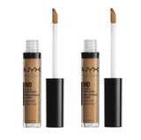 Pack of 2 NYX HD Studio Photogenic Liquid Concealer, Nutmeg CW08