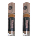 Pack of 2 Makeup Revolution Beauty Conceal & Define Infinite Longwear Concealer XL, C9