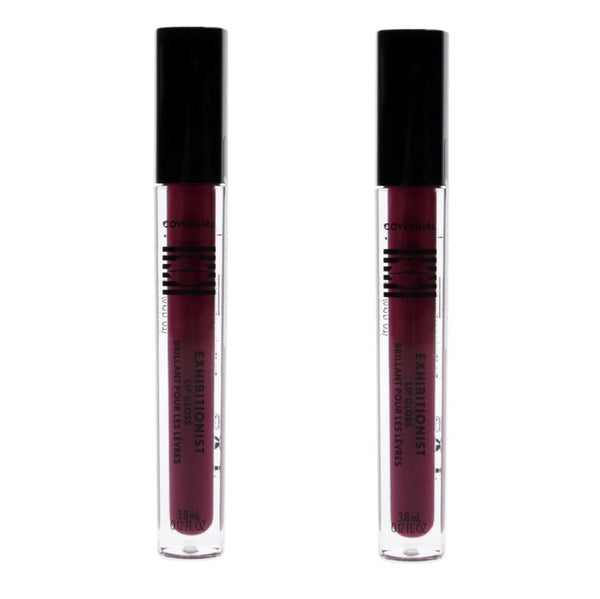 Pack of 2 CoverGirl Exhibitionist Lip Gloss, Adulting 220