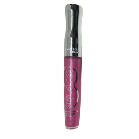 Rimmel Stay Glossy 6HR Lip Gloss, Savoy Plum 185