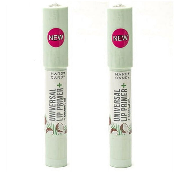 Pack of 2 Hard Candy Universal Lip Primer + Coconut Oil, Universal Primer 2080