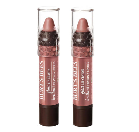 Pack of 2 Burt's Bees Gloss Lip Crayon, Outback Oasis 401