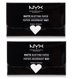 Pack of 2 NYX Matte Blotting Paper, BPR 50 sheets