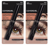 Pack of 2 CoverGirl Exhibitionist Uncensored Mascara, Extreme Black 980