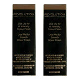 Pack of 2 Makeup Revolution Beauty The One Sculpt Contour Stick, Contour and Perfect