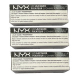 Pack of 3 NYX Lid Lacquer, Clear/Transparent LIDL01