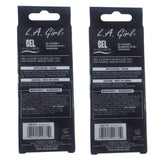 Pack of 2 L.A. Girl Gel Eyeliner, Jet Black GEL731