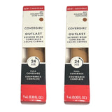 Pack of 2 CoverGirl Outlast Extreme Wear Concealer, Golden Tan 857