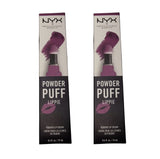 Pack of 2 NYX Powder Puff Lippie Powder Lip Cream, Detention PPL19