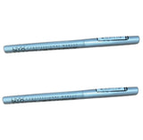 Pack of 2 NYX Professional Makeup Retractable Mechanical Eye Liner, Silver MPE05