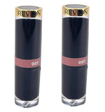 Pack of 2 Revlon Super Lustrous Glass Shine Lipstick, Glazed Mauve 007