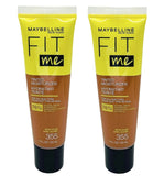 Pack of 2 Maybelline New York Fit Me Tinted Moisturizer, 355