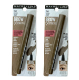 Pack of 2 Maybelline New York Brow Extensions Fiber Pomade Crayon Eyebrow Makeup, Blonde 250