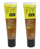 Pack of 2 Maybelline New York Fit Me Tinted Moisturizer, 368