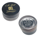 Pack of 2 L.A. Girl Gel Eyeliner, Rich Chocolate GEL735