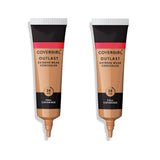 Pack of 2 CoverGirl Outlast Extreme Wear Concealer, Golden Tan 857