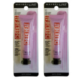 Pack of 2 Maybelline New York Cheek Heat Sheer Gel-Cream Blush, Pink Scorch 10