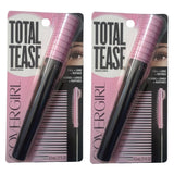 Pack of 2 CoverGirl Total Tease Washable Mascara, Deep Blue 820