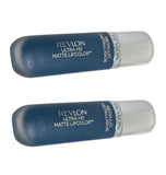 Pack of 2 Revlon Ultra HD Metallic Matte Liquid Lipcolor, HD Glitz 685