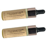 Pack of 2 Makeup Revolution Beauty Baking Oil Primer