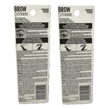Pack of 2 Maybelline New York Brow Extensions Fiber Pomade Crayon Eyebrow Makeup, Medium Brown 257