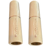 Pack of 2 Makeup Revolution Beauty Fast Base Stick Foundation, F17