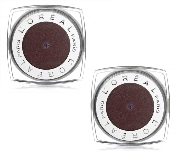 Pack of 2 L'Oreal Paris Infallible 24HR Shadow, Smoldering Plum 556