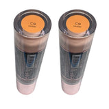 Pack of 2 Makeup Revolution Beauty Conceal & Define Infinite Longwear Concealer XL, C9