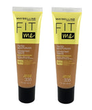 Pack of 2 Maybelline New York Fit Me Tinted Moisturizer, 335