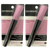 Pack of 2 CoverGirl Total Tease Washable Mascara, Black Brown 810