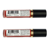 Pack of 2 Revlon Super Lustrous Lip Gloss, Solar Coral 243