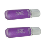Pack of 2 Revlon Ultra HD Metallic Matte Liquid Lipcolor, HD Dazzle 710