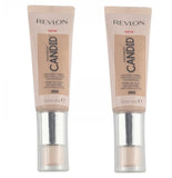 Pack of 2 Revlon PhotoReady Candid Natural Finish Foundation, Chai 260