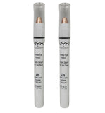 Pack of 2 NYX Jumbo Eye Pencil Cream Eye Crayon, Sparkle Nude 625