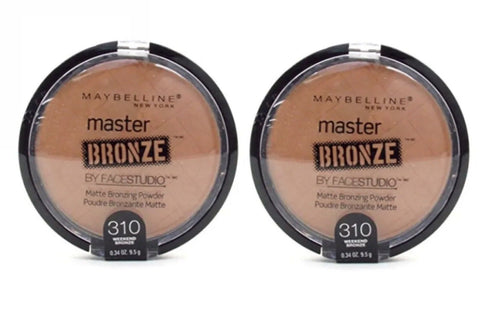 Pack of 2 Maybelline New York Master Bronze Matte Bronzing Powder, Weekend Bronze 310