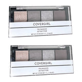 Pack of 2 CoverGirl TruNaked Eyeshadow Quad Palettes, Jetsetter 745