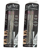 Pack of  2 L.A. Girl Line Art Matte Eyeliner Pen, Espresso GLE713