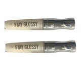 Pack of 2 Rimmel Stay Glossy 6HR Lip Gloss, Halo-There 815