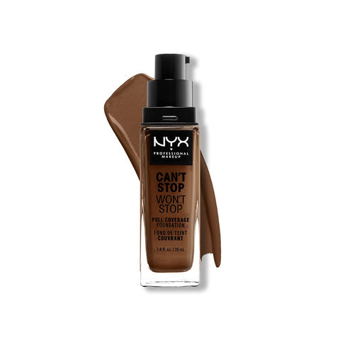 NYX Can't Stop Won't Stop Full Coverage Foundation, Cocoa CSWSF21