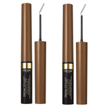 Pack of 2 L'Oreal Paris Brow Stylist Boost and Set Volumizing Brow Mascara, Light Brunette 480