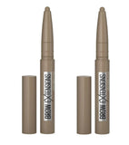 Pack of 2 Maybelline New York Brow Extensions Fiber Pomade Crayon Eyebrow Makeup, Blonde 250