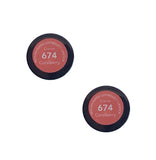 Pack of 2 Revlon Super Lustrous Lipstick, Coralberry 674 (Creme)
